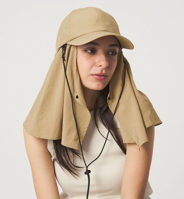 UNITED ARROWS green label relaxing「【WEB限定】2WAY シェードキャップ / 帽子 - UVカット -」|キャップ・キャスケット|
