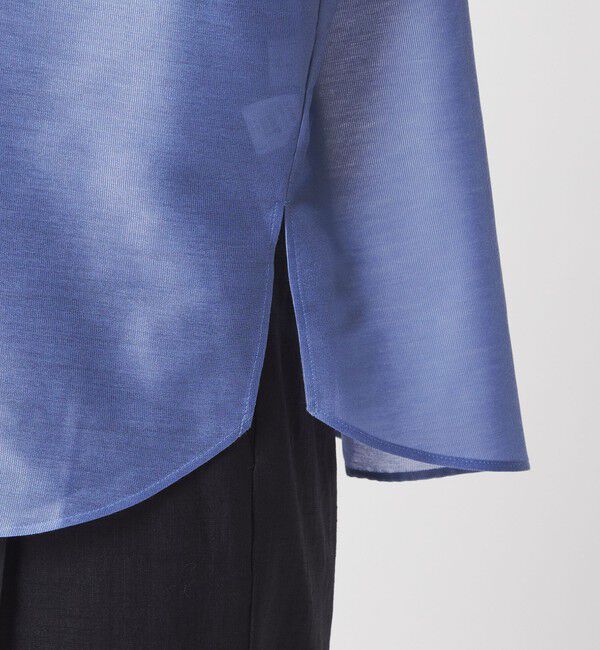 UNITED ARROWS green label relaxing「カールマイヤー ポケット ショートスリーブ ブラウス マシンウォッシャブル 通気性」|シャツ・ブラウス|