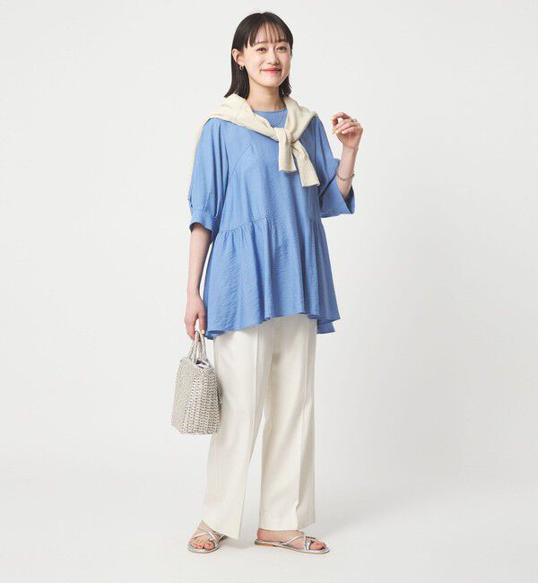 UNITED ARROWS green label relaxing「エアリー ボリューム ブラウス」|シャツ・ブラウス|