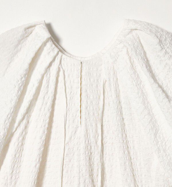 EMMEL REFINES「＜EMMEL REFINES＞EM  パフスリーブ キリカエ ワンピース」|ワンピース|