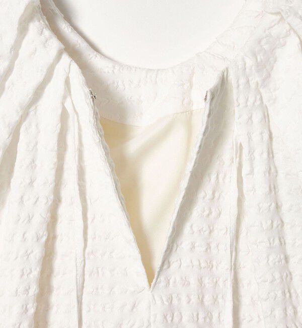 EMMEL REFINES「＜EMMEL REFINES＞EM  パフスリーブ キリカエ ワンピース」|ワンピース|