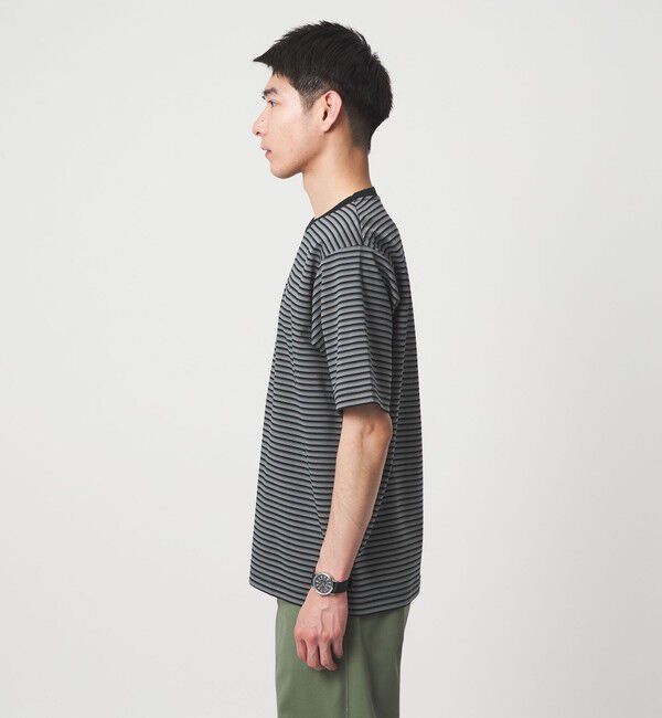 UNITED ARROWS green label relaxing「ポンチ ボーダー クルーネック 半袖 Tシャツ カットソー」|Tシャツ・カットソー|