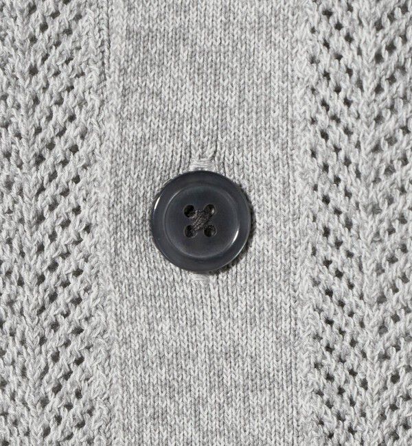 UNITED ARROWS green label relaxing「ミックス メランジ メッシュ カーディガン」|カーディガン|