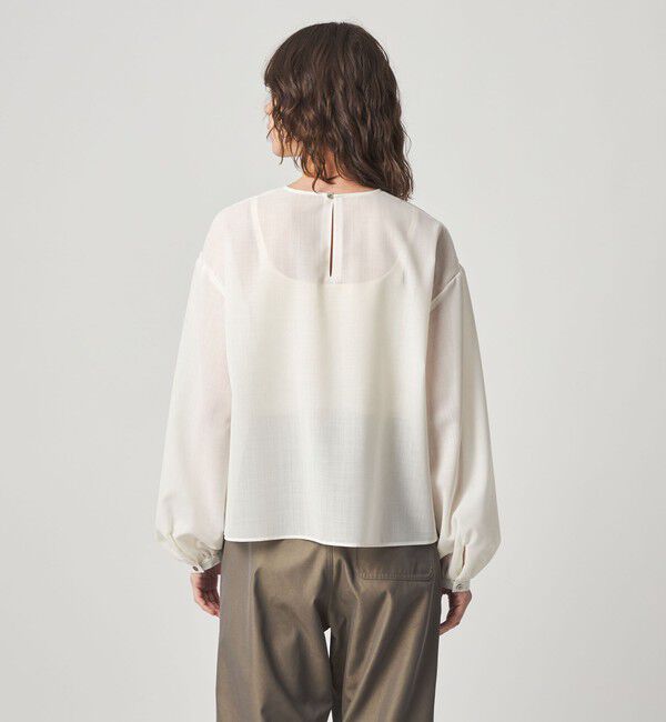 STEVEN ALAN「＜Steven Alan＞パフスリーブ ブラウス」|チュニック|