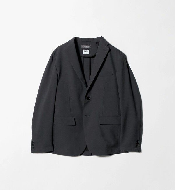 BEAUTY&YOUTH UNITED ARROWS「東レ/TORAY ナノデザイン ２ボタン ジャケット ウォッシャブル セットアップ対応可能」|テーラードジャケット|DK.GRAY