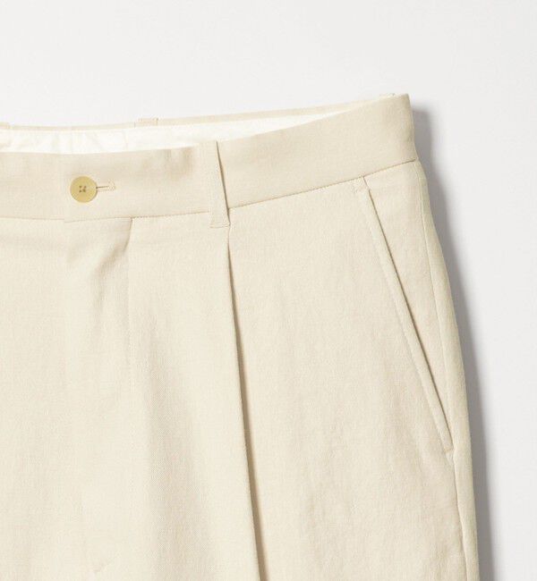 STEVEN ALAN「＜Steven Alan＞ TCL オックスフォード アウト ワンプリーツ スラックス」|スラックス|