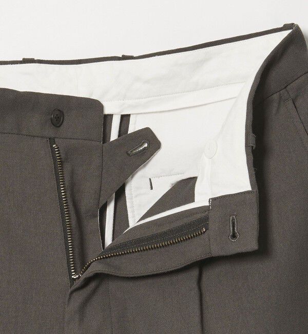 STEVEN ALAN「＜Steven Alan＞ TCL オックスフォード アウト ワンプリーツ スラックス」|スラックス|