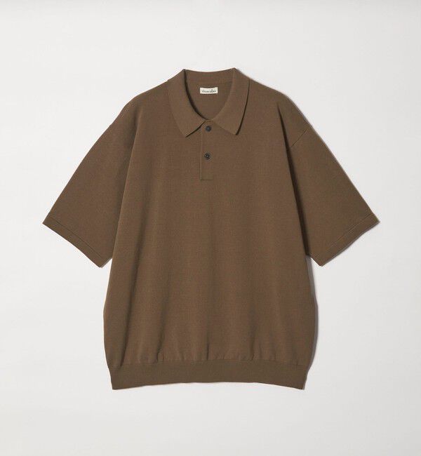 STEVEN ALAN「＜Steven Alan＞ ハイツイスト  ニット ショートスリーブ ポロシャツ」|ニット・セーター|MOCA