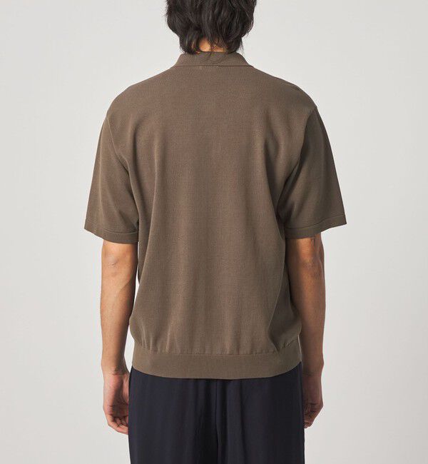 STEVEN ALAN「＜Steven Alan＞ ハイツイスト  ニット ショートスリーブ ポロシャツ」|ニット・セーター|