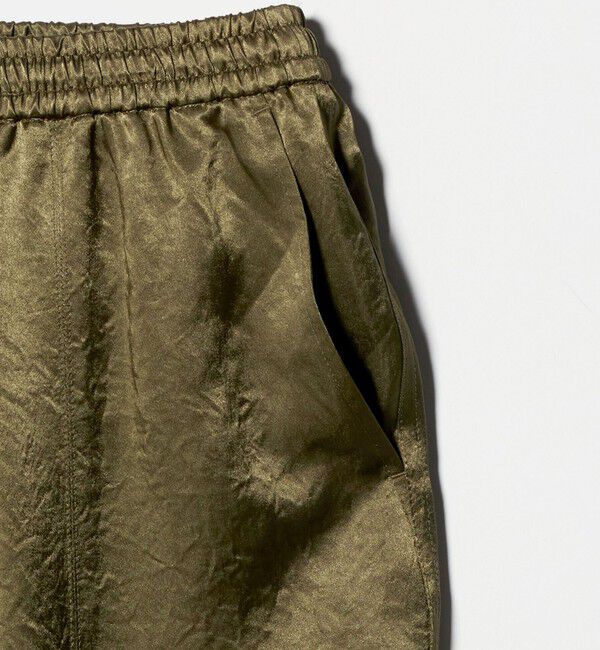 BEAUTY&YOUTH UNITED ARROWS「アセテートサテン ワイド イージーパンツ ウォッシャブル」|その他|