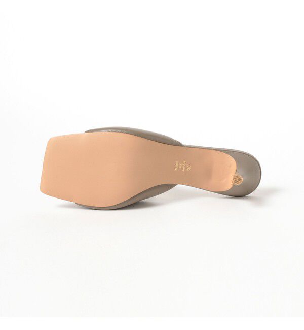 Demi-Luxe BEAMS 「スクエアパフサンダル .M」|サンダル|