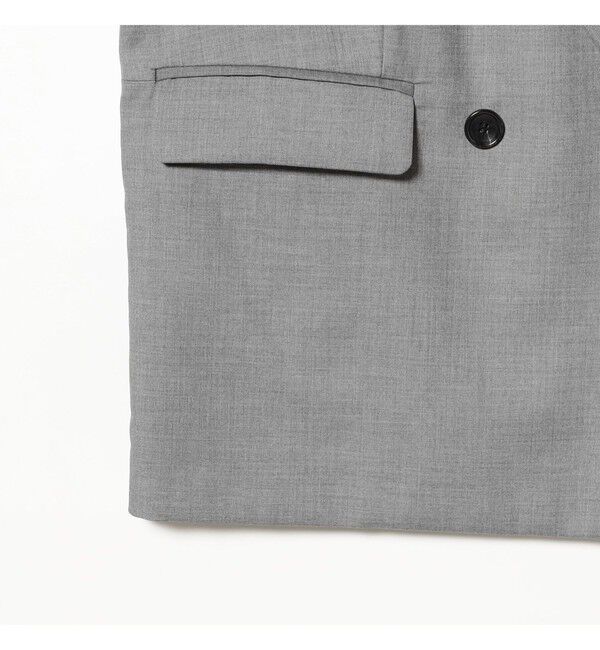 Ray BEAMS 「4ボタン ダブル ハーフスリーブ ジャケット 26SS」|テーラードジャケット|