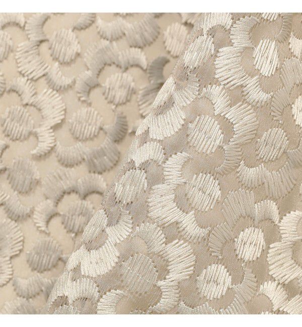 Demi-Luxe BEAMS 「オーガンジー エンブロイダリー フレアースカート」|スカート|