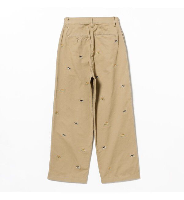 BEAMSBOY「ボーイ ドッグ エンブロイダリー チノ」|チノ|