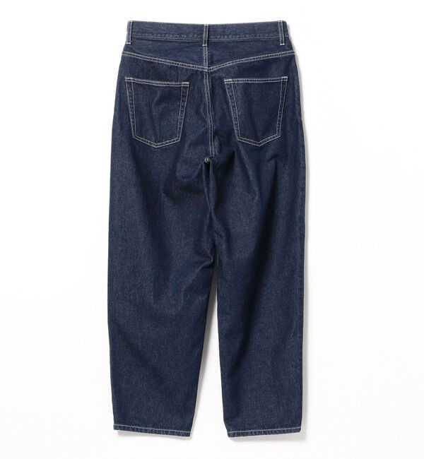 BEAMS「ワイド テーパード デニム」|デニム|