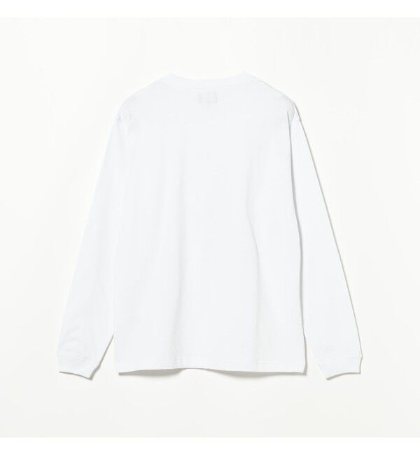 BEAMS「ベーシックフィット ミニロゴ クルーネック Tシャツ」|Tシャツ・カットソー|
