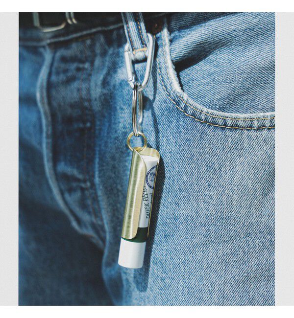 BEAMS「TALLAC HOUSE / LIP BALM HOLDER BRASS」|キーケース|BRASS