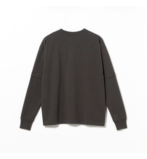 BEAMS「【別注】Champion / フェイク レイヤード ロングスリーブ Tシャツ」|Tシャツ・カットソー|