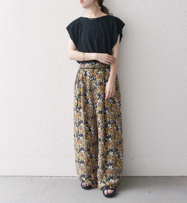 SHIPS any「SHIPS any:〈洗濯機可能〉タックスリーブ デザイン TEE」|Tシャツ・カットソー|