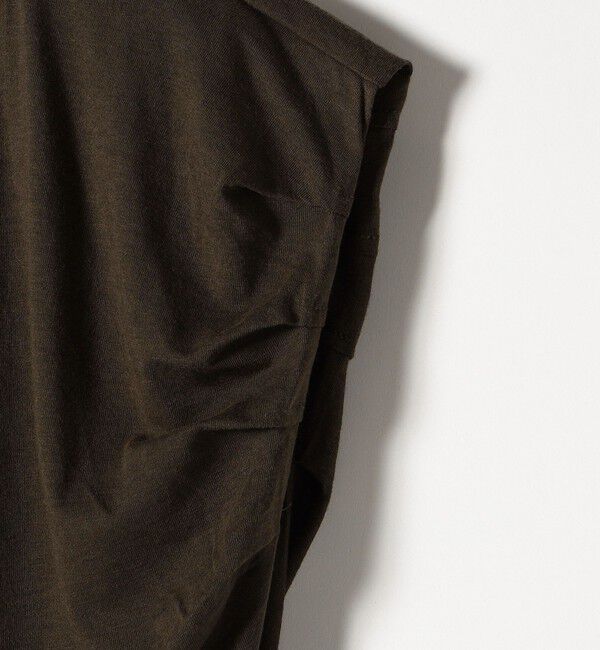 SHIPS any「SHIPS any:〈洗濯機可能〉タックスリーブ デザイン TEE」|Tシャツ・カットソー|