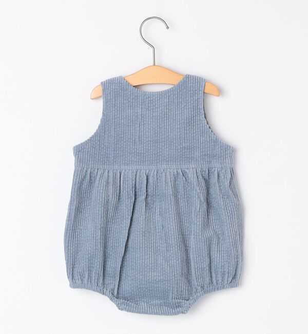 SHIPS KIDS「SHIPS KIDS:コーデュロイ オーバーオール ロンパース」|ロンパース|