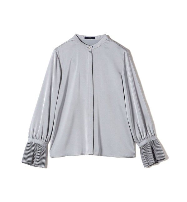 SHIPS for women「〈手洗い可能〉プリーツ 袖 デザイン ブラウス」|シャツ・ブラウス|