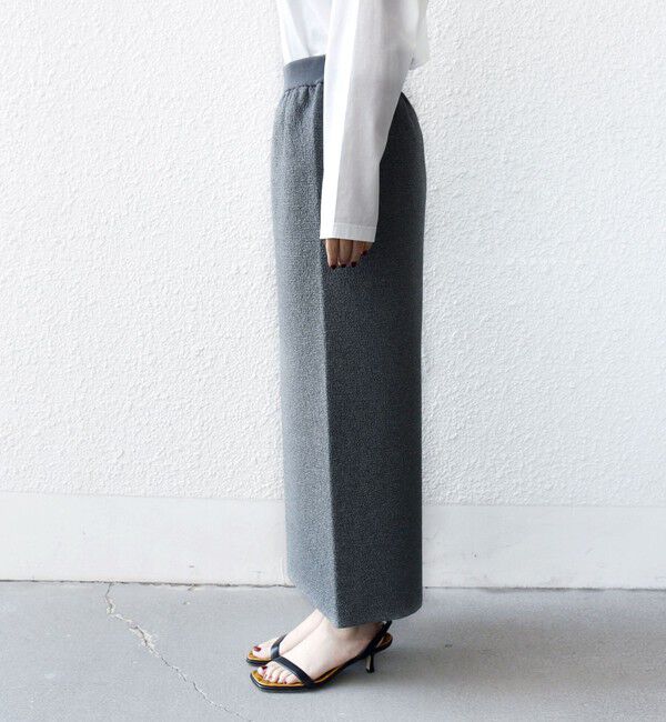 SHIPS for women「〈手洗い可能〉ダブル フェイス 前後 2WAY スカート」|スカート|