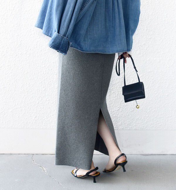 SHIPS for women「〈手洗い可能〉ダブル フェイス 前後 2WAY スカート」|スカート|