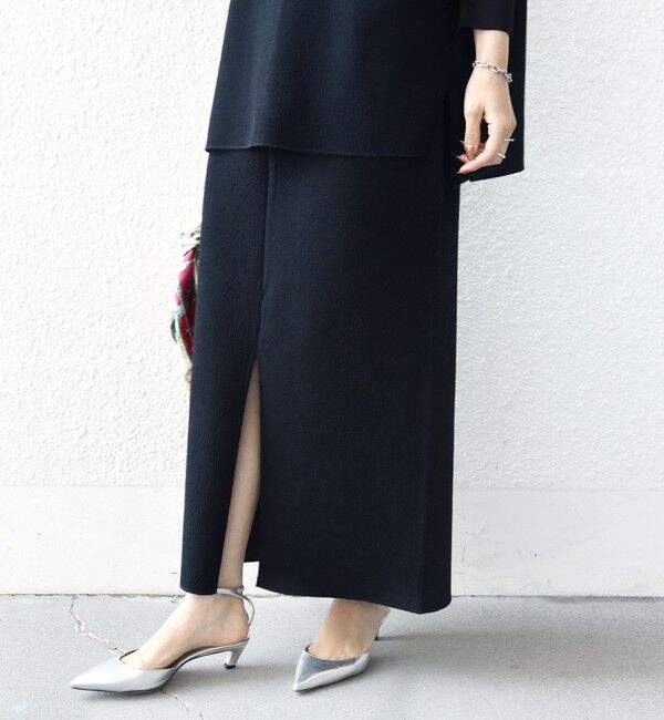 SHIPS for women「〈手洗い可能〉ダブル フェイス 前後 2WAY スカート」|スカート|