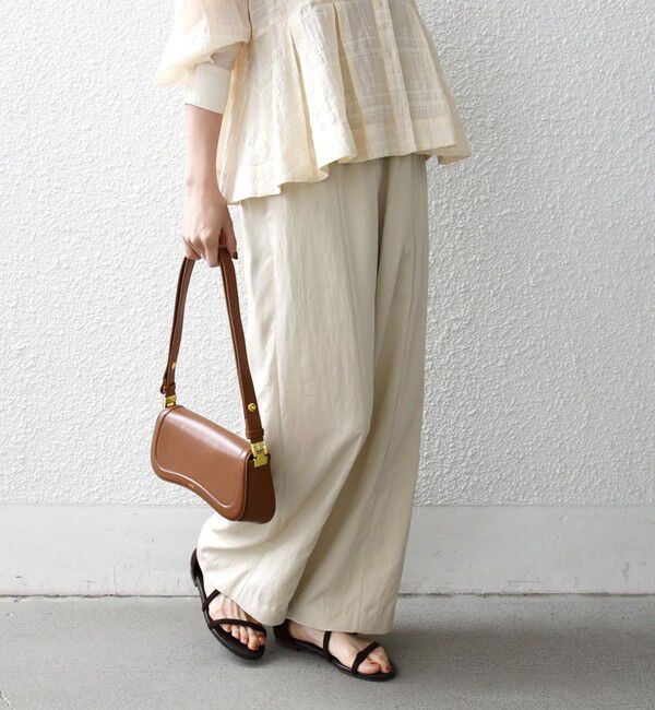 SHIPS any「SHIPS any:〈洗濯機可能〉ツイル センター シーム ワイド イージー パンツ」|その他|