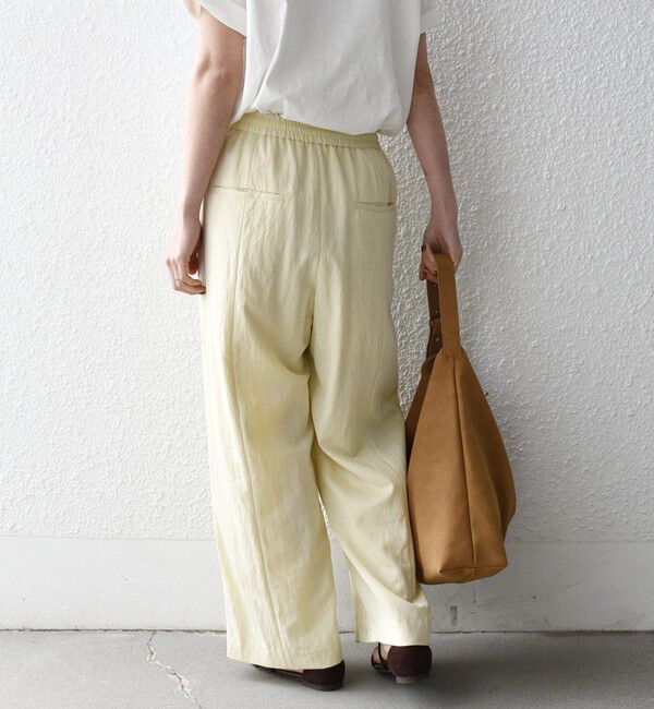 SHIPS any「SHIPS any:〈洗濯機可能〉ツイル センター シーム ワイド イージー パンツ」|その他|