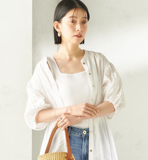 SHIPS for women「【SHIPS別注】miller: 2パック 2WAY タンクトップ」|タンクトップ|