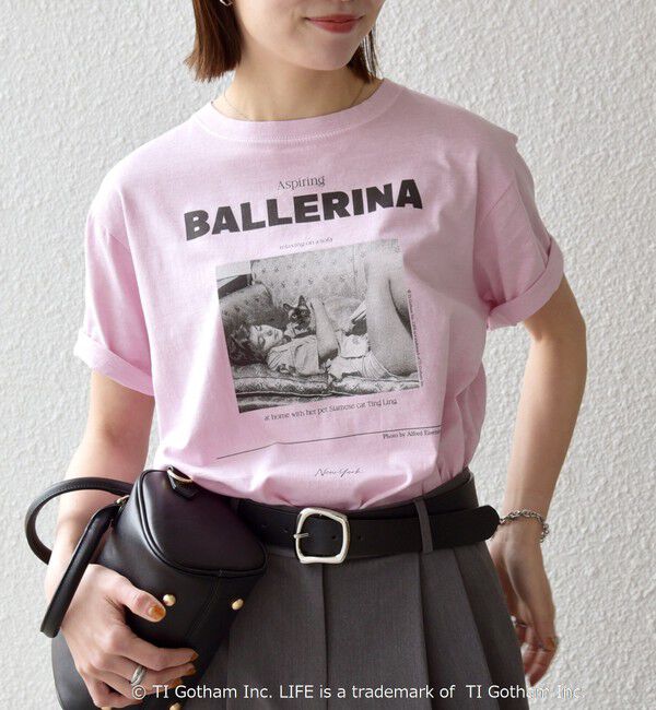 SHIPS any「《予約》【SHIPS any別注】GOOD ROCK SPEED:〈洗濯機可能〉LPC ロゴ プリント TEE」|Tシャツ・カットソー|