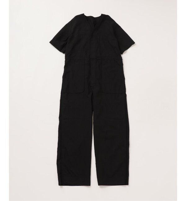 OUTDOOR PRODUCTS Usual Things「ダブルポケットVネックオールインワン」|オールインワン|