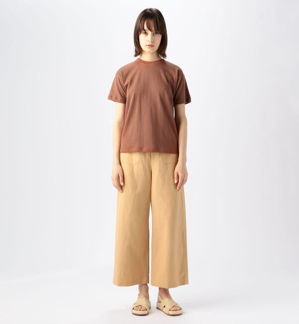 GALERIE VIE「コットン クルーネックプルオーバー」|Tシャツ・カットソー|