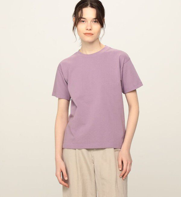 GALERIE VIE「コットン クルーネックプルオーバー」|Tシャツ・カットソー|