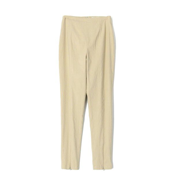 GALERIE VIE「リネンレーヨンストレッチ スリムパンツ」|その他|43 ベージュ