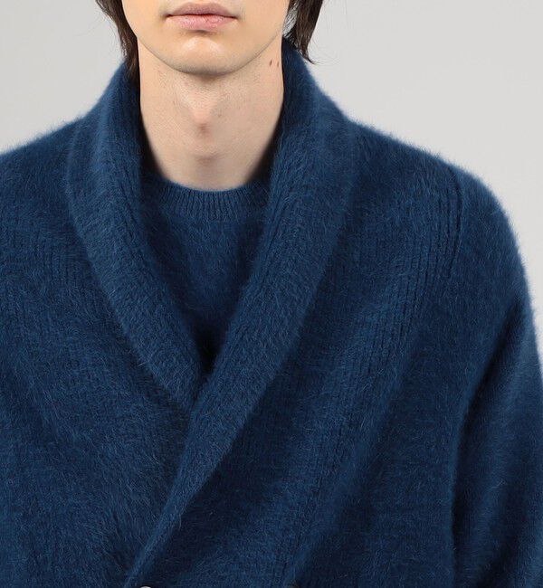 TOMORROWLAND MENS「フォックスカシミヤ ショールカラーカーディガン」|カーディガン|