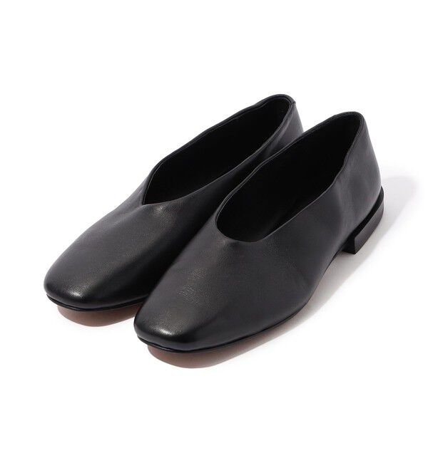 TOMORROWLAND GOODS「GALERIE VIE LAUREL カバードスリッポン」|その他|19 ブラック