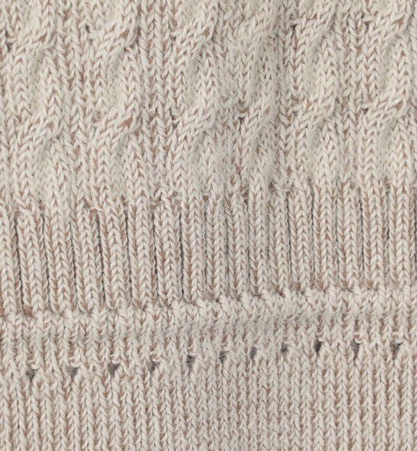 TOMORROWLAND MENS「TOMORROWLAND tricot アルパカポリエステルケーブル Vネックカーディガン」|カーディガン|