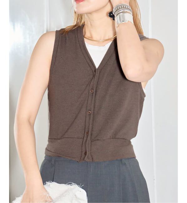  「ASHER VIDA VEST L263-J168：ベスト」|Tシャツ・カットソー|