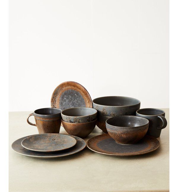 journal standard Furniture「【SAKUZAN/サクザン】作山窯&times;JSF 別注 プレート 16cm SUMI」|食器・キッチングッズ|