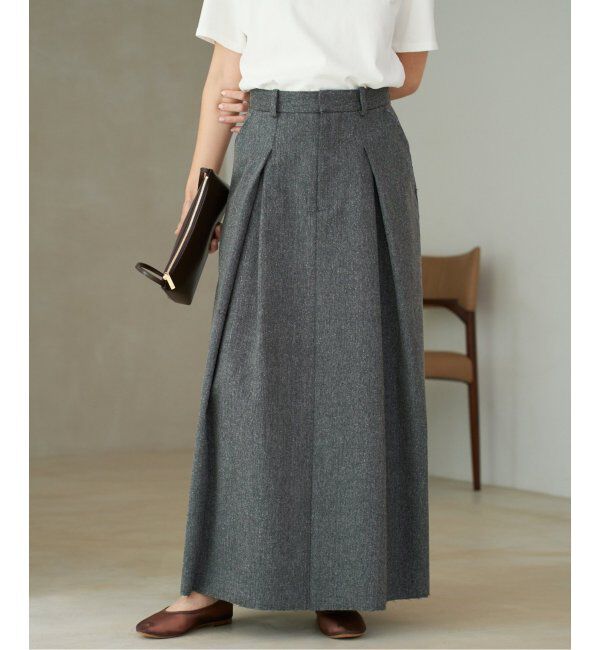 Plage「《追加》R'IAM TWEEDボンディング スカート」|スカート|