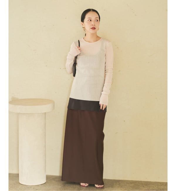 Plage「《追加予約》R&rsquo;IAM ダイバータイトスカート 2」|スカート|