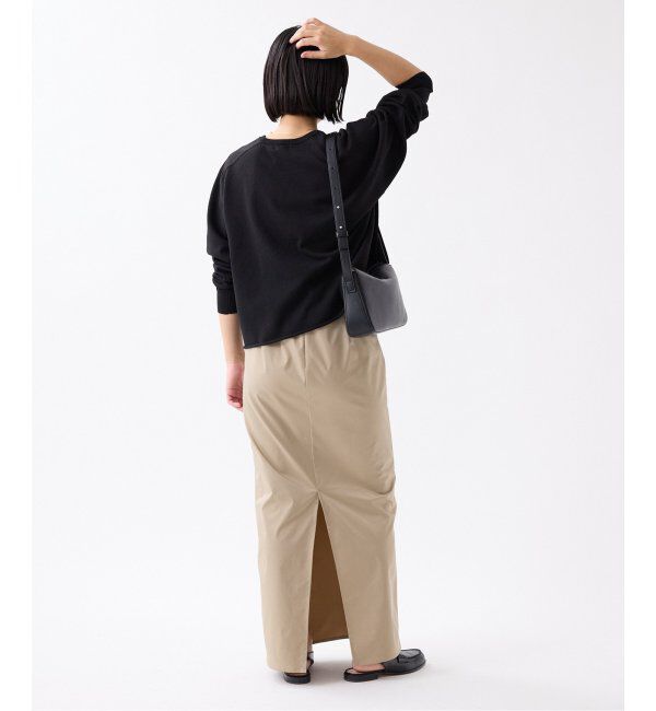 IENA「LEVITAコットン ロゴニット」|ニット・セーター|