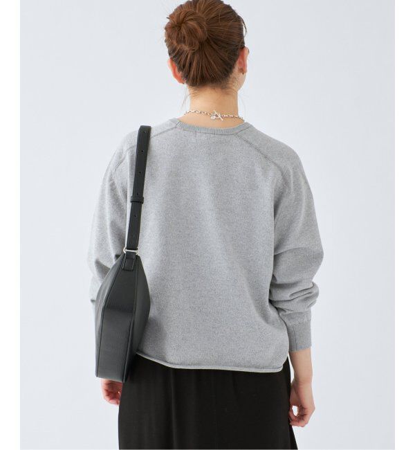 IENA「LEVITAコットン ロゴニット」|ニット・セーター|