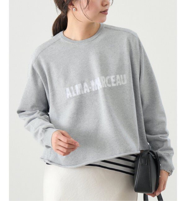 IENA「LEVITAコットン ロゴニット」|ニット・セーター|