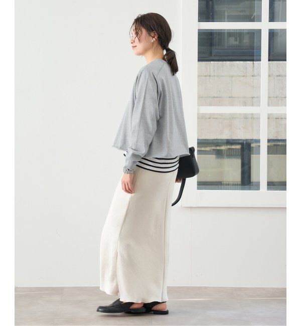 IENA「LEVITAコットン ロゴニット」|ニット・セーター|