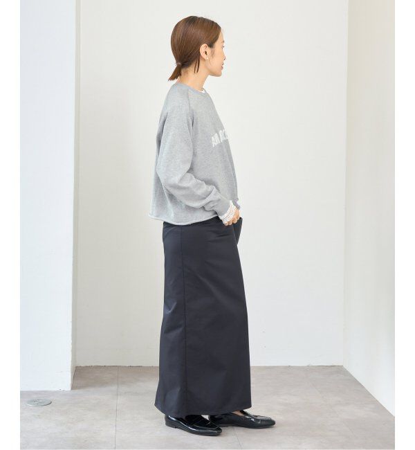 IENA「LEVITAコットン ロゴニット」|ニット・セーター|