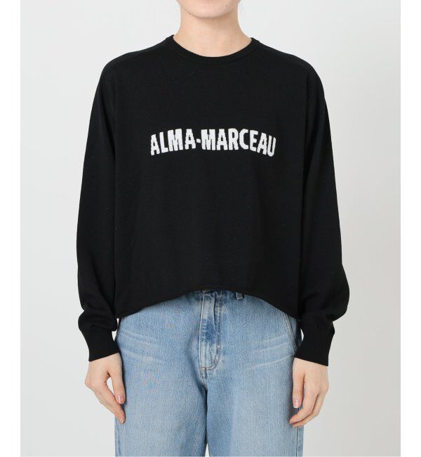 IENA「LEVITAコットン ロゴニット」|ニット・セーター|